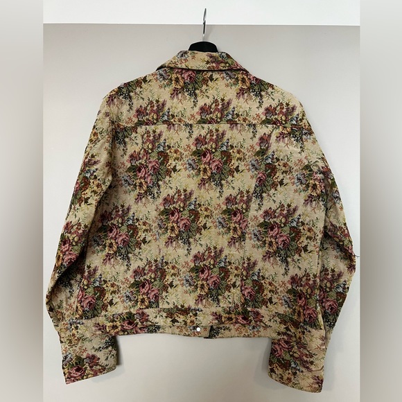 Vintage Bill Blass Floral Carpet Bag Jacket - Picture 4 of 4